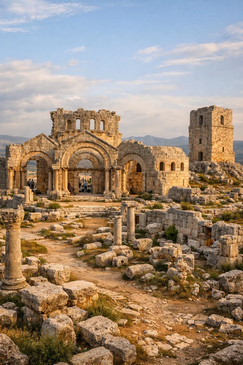 Qalat Simaan (Castle of Saint Simeon): History and Facts About the Ancient Site in Syria