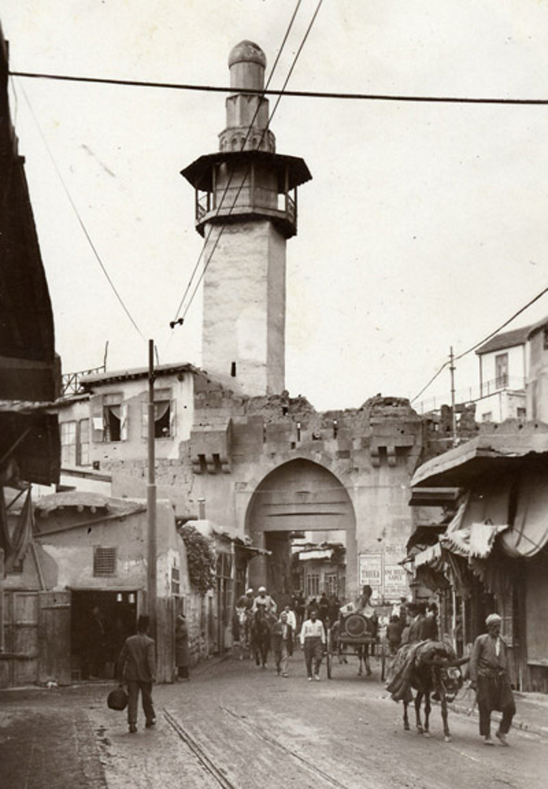 Historic gate of Bab Touma