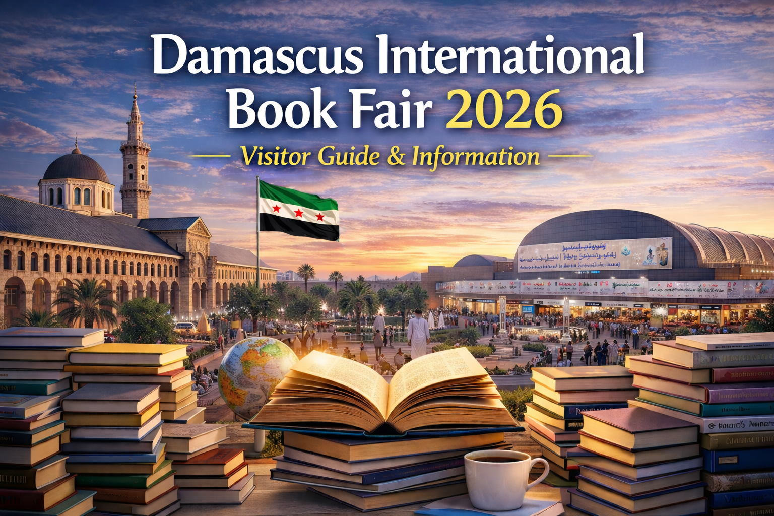 Damascus International Book Fair 2026 | Dates, Tickets, Countries & Visitor Guide