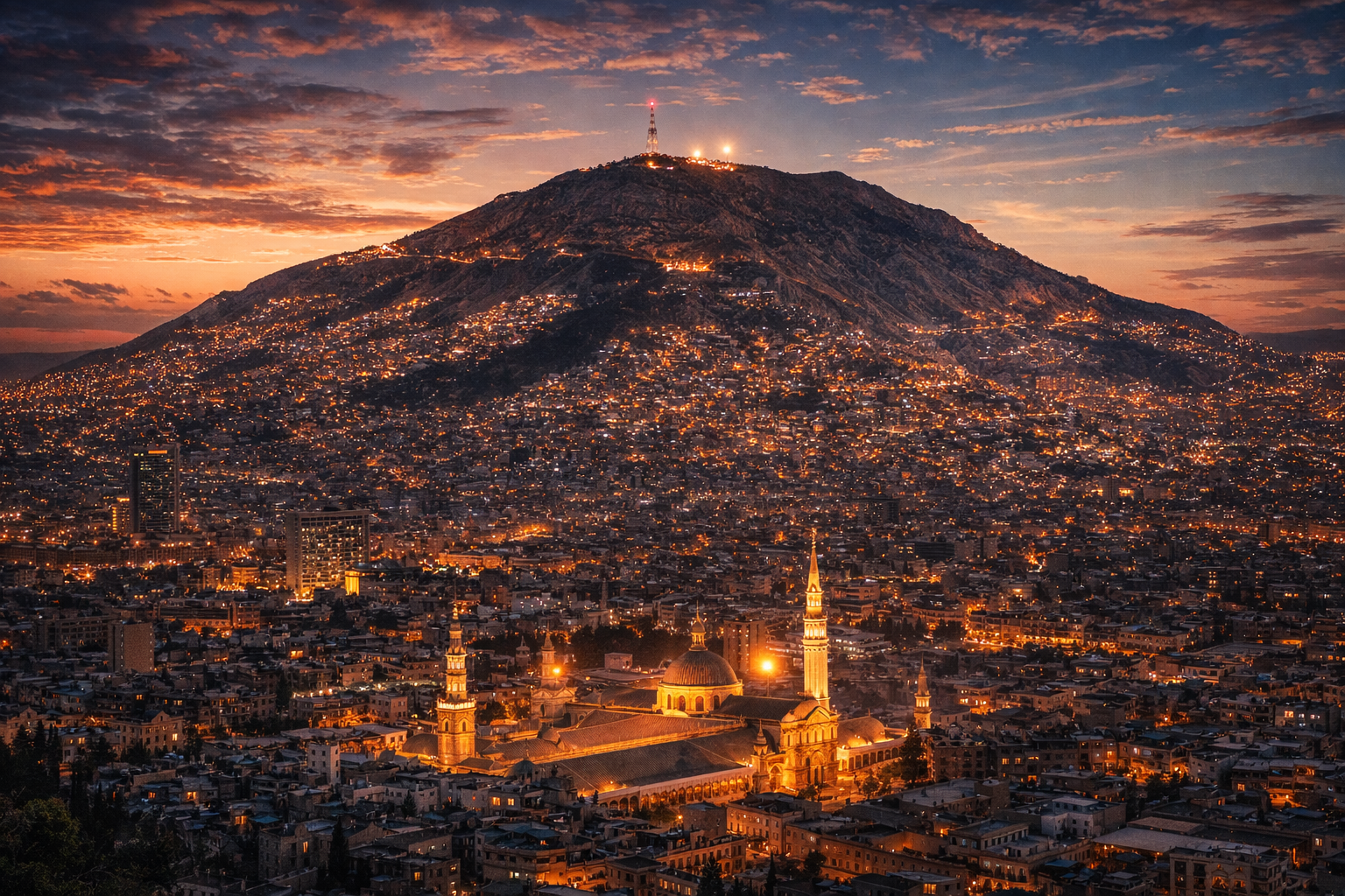 Mount Qasioun: The Iconic Mountain Overlooking Damascus