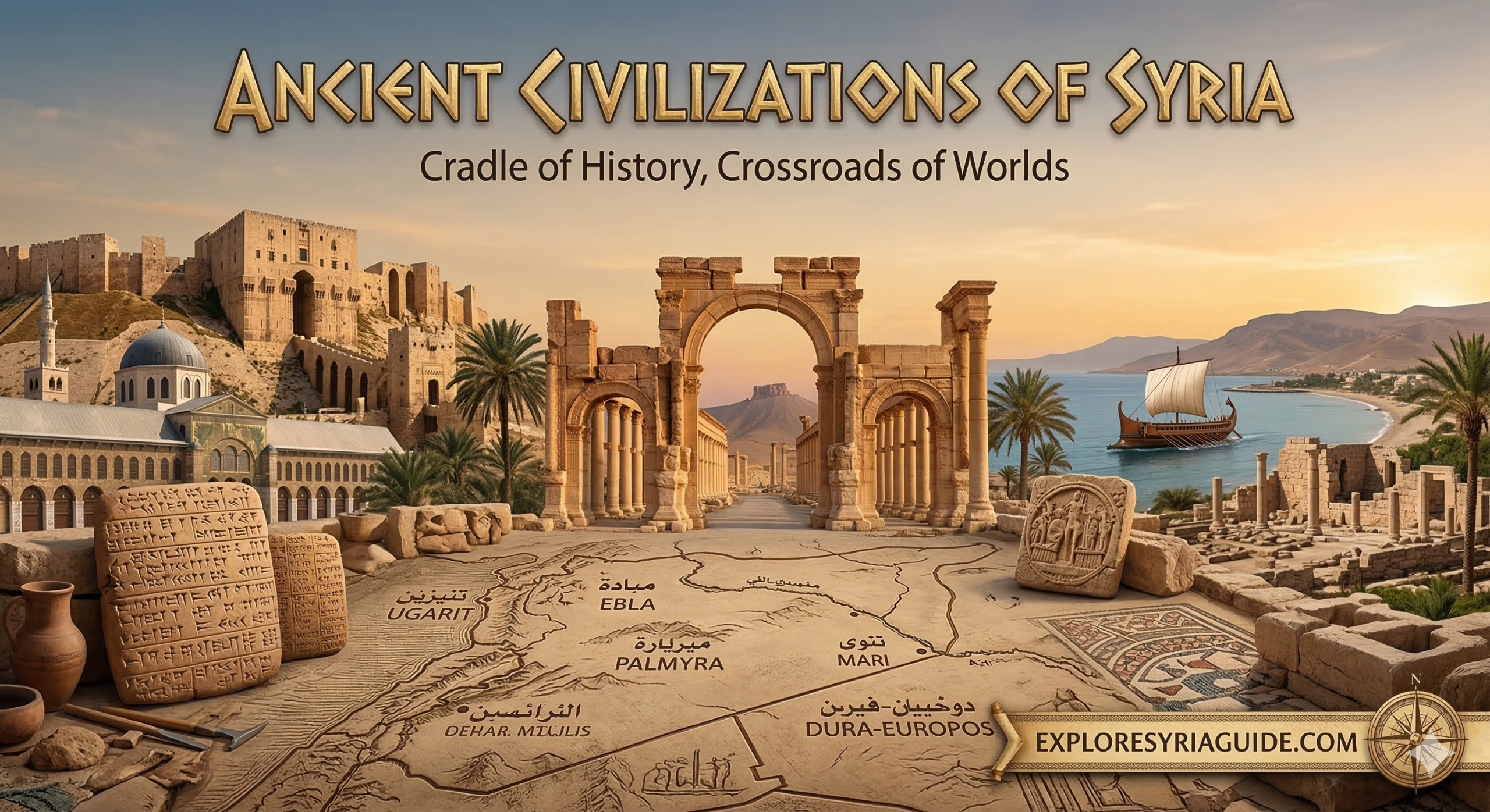 Ancient Civilizations of Syria: A Complete Guide to the Cradle of Civilization