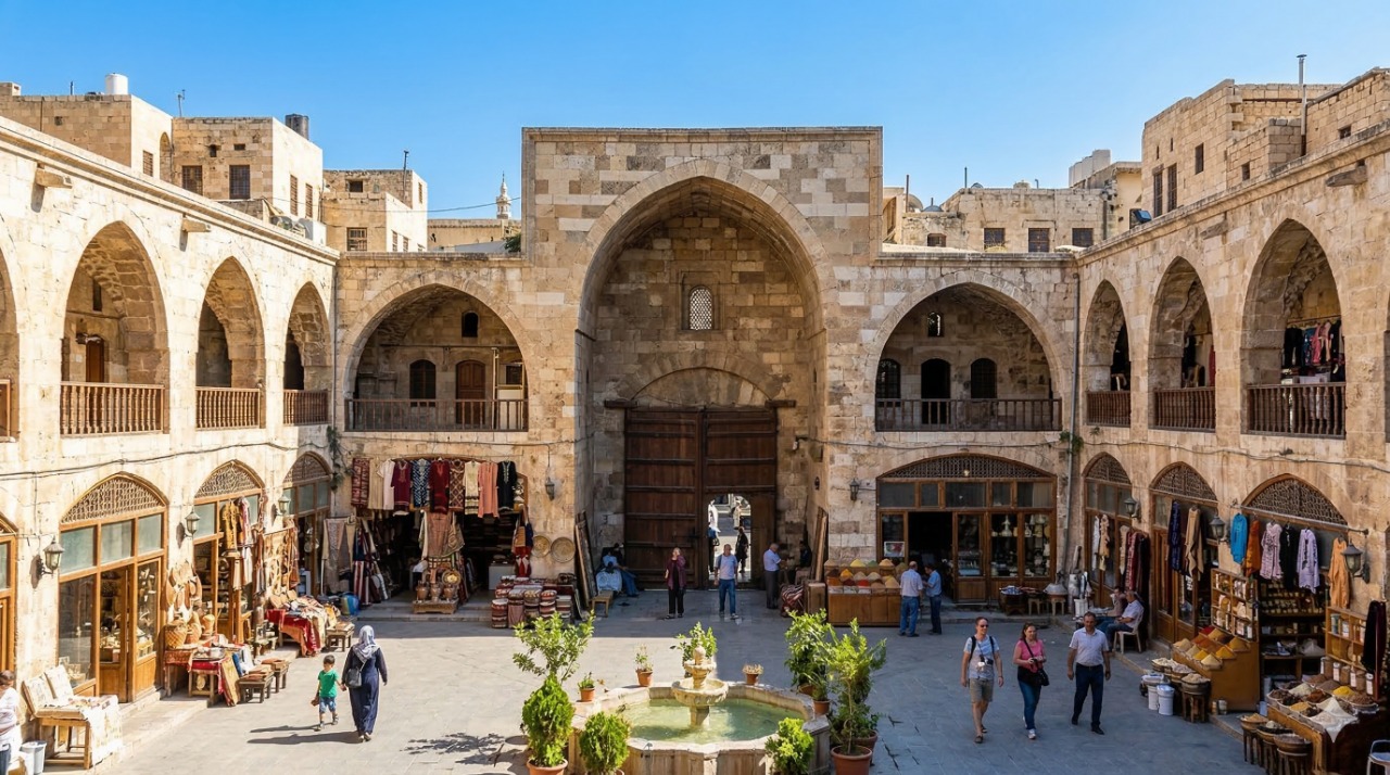 Khan al-Shuna Aleppo: History of the Traditional Market Khan