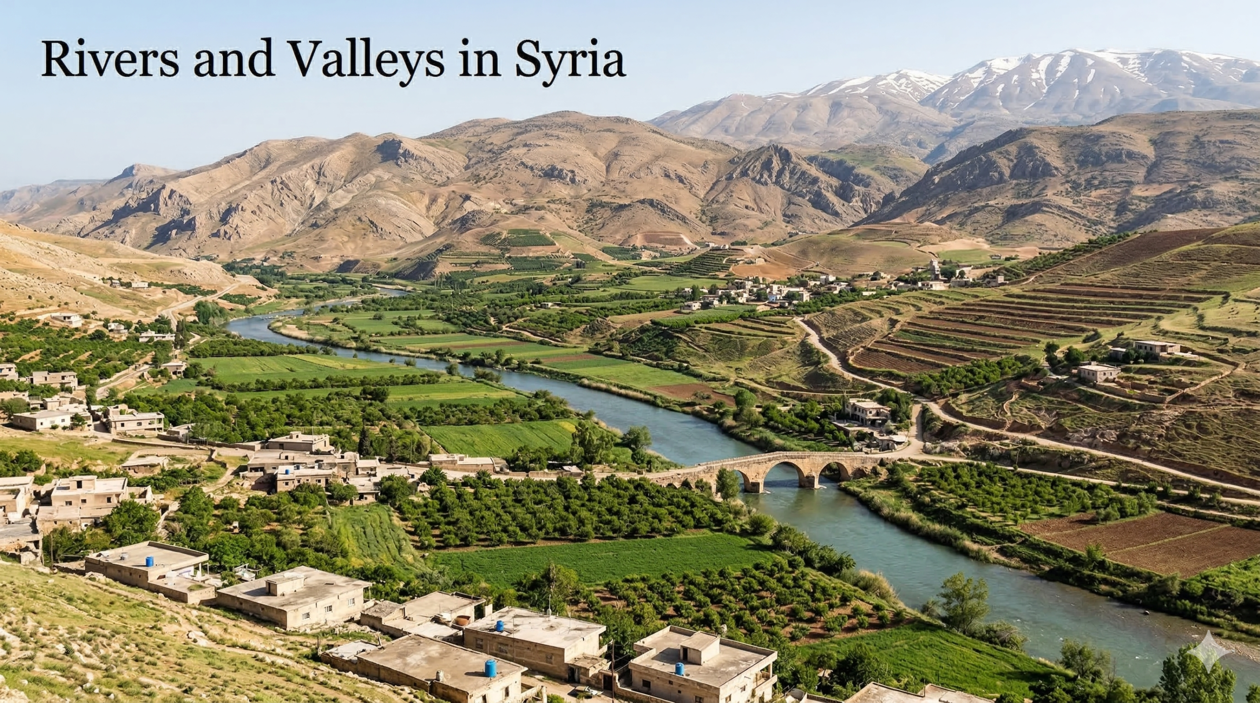 Rivers and Valleys in Syria: 35+ Most Beautiful Natural Water Destinations